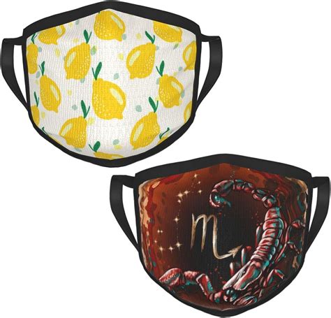 Jaudfrw Adult Black Border Masks Seamless Summer Pattern With Whole Yellow Reusable Face Mask At