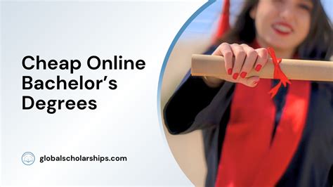10 Cheap Online Bachelors Degrees Global Scholarships