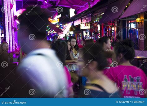nightlife street bangla road patong phuket thailand 15 december 2018 editorial photography