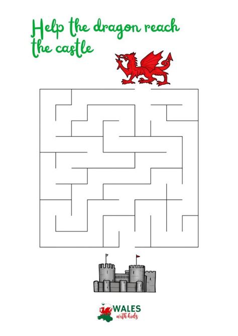Wales Printable Activities For Kids Wales With Kids