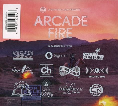Classic Rock Covers Database Arcade Fire Everything Now 2017
