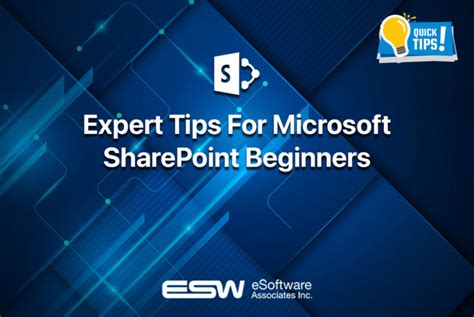 Expert Tips For Microsoft Sharepoint Beginners 2021