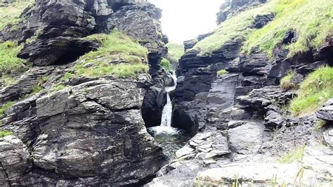 Rocky Valley Tintagel Cornwall Waterfall 3 Youtube