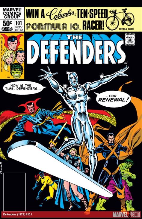 Defenders 1972 101 Comic Issues Marvel