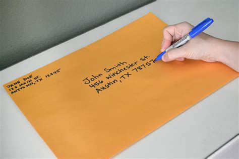 Where To Put Stamp On Envelope My Web Value