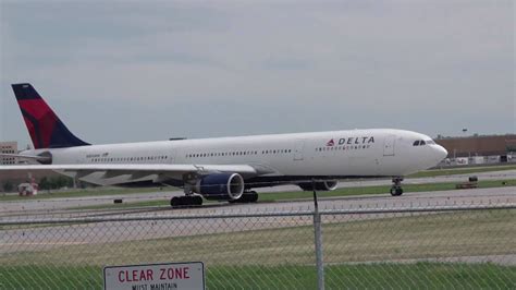 Delta Airplane Taking Off