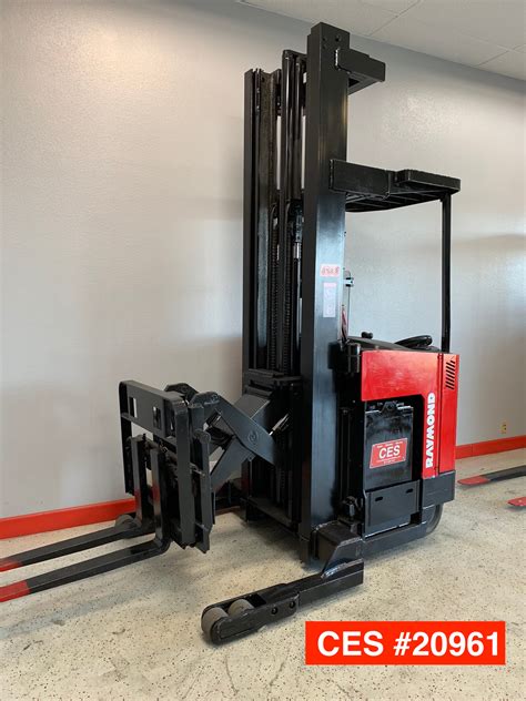 Ces 20961 Raymond Easi R45tt Reach Forklift