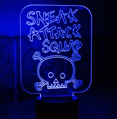 Sneak attack squad birthday confetti blaster nerf battle. Sneak Attack Squad Multi Colored Night Light. - The ...