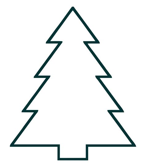 10 Best Christmas Tree Cutouts Printable Pdf For Free At Printablee