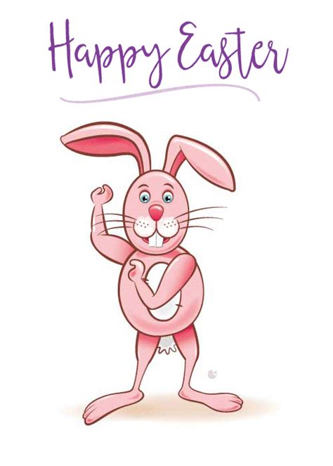 Fun And Lively Animated  Of The Easter Bunny Dancing Dance Bunny