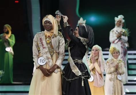 Nigerian Wins Muslim Beauty Pageant Rival To Miss World