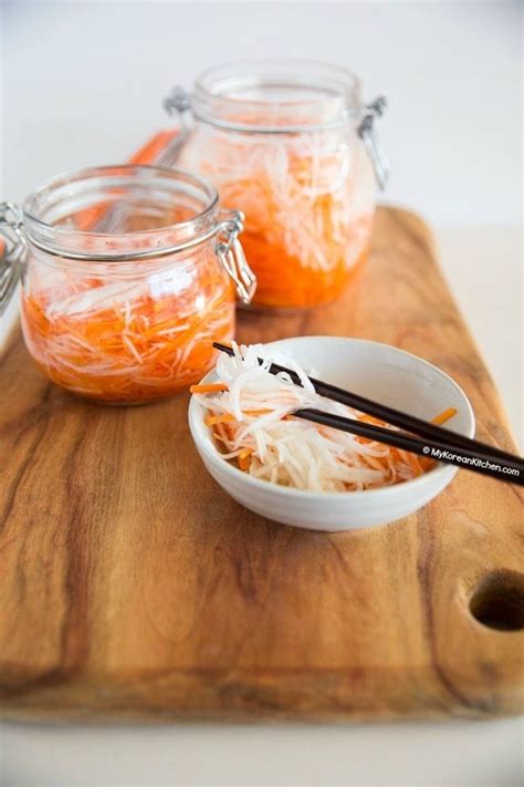 Quick Pickled Carrots And Daikon Recipe Cart