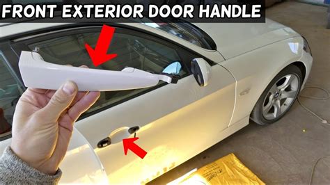 How To Remove And Replace Front Exterior Door Handle On Bmw E90 E91 E92