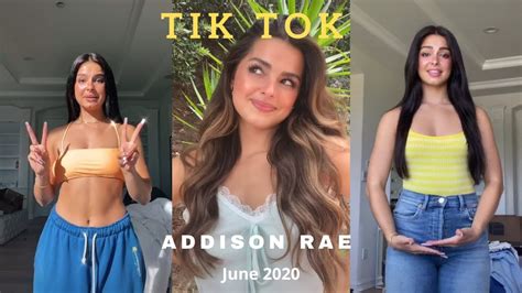 Addison Rae Tiktok Compilation June 2020 Youtube