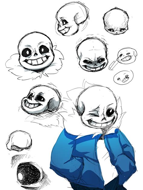 Here Have Some Sans Sketches By Fluffyslipper On Deviantart