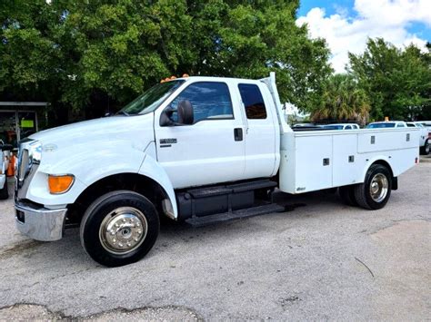 Used 2008 Ford F 650 Supercab 11 Ft Utility For Sale In Tampa Fl 33614