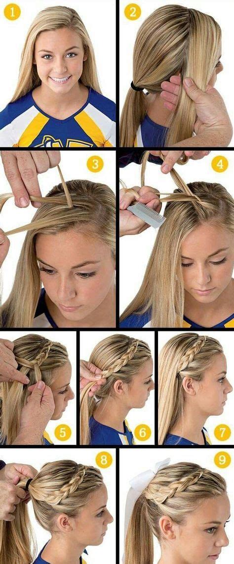 Neat Some Cute Easy Volleyball Hairstyles Two Ponytail For Black Hair