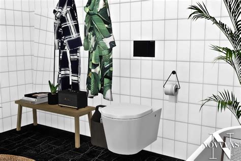 Mxims Novvvas Boo Bathroom Set Collaboration At Novvvas Sims 4 Updates