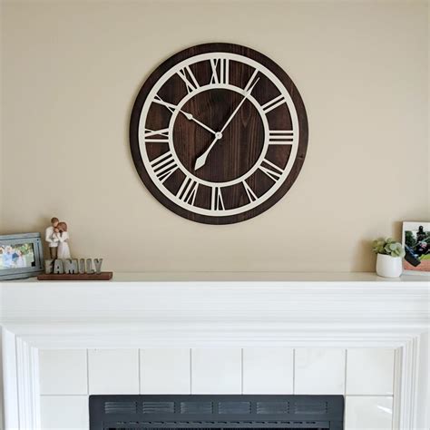 Large Wood Wall Clock Ben Martens