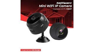 Taffware Mini Wifi Ip Camera Cctv P A Black Jakartanotebook Com