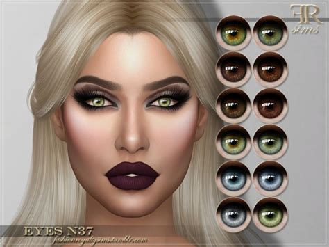 The Sims Resource Eyes N37 By Fashionroyaltysims Sims 4 Downloads