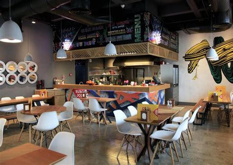 Modern Fast Food Restaurant Interior Design And Renovation Buildeo