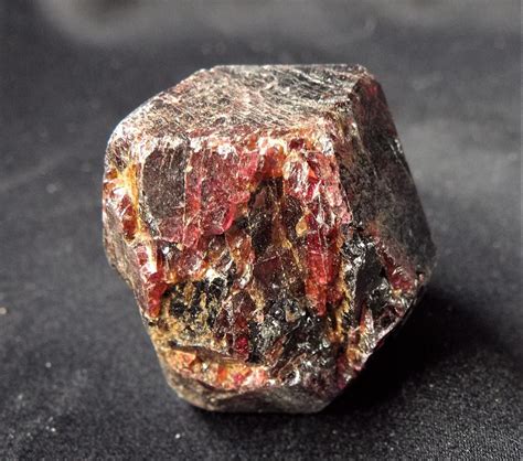 Raw Red Almandine Garnet Crystal Mineral Stone Of Love Etsy Uk Raw