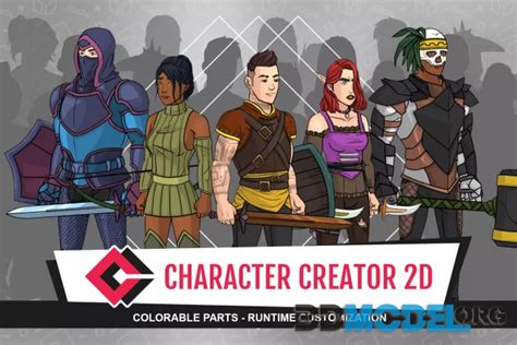 Unity Asset Character Creator 2d