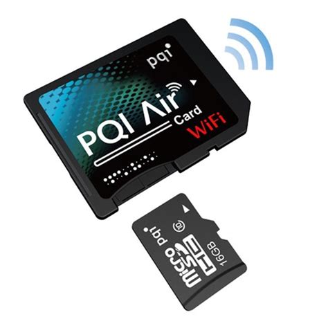 Unless otherwise indicated, all images to scale. PQI Air WiFi memory card - bring your own memory - The Gadgeteer