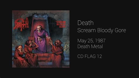 Regurgitated Guts Death Scream Bloody Gore Cd Flag 12