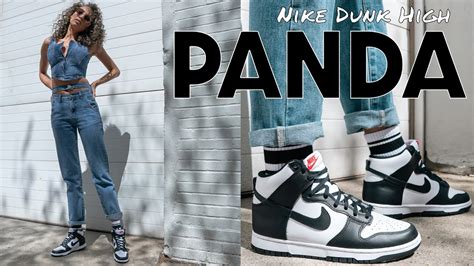 A GREAT DAILY WEAR Nike Dunk High Panda On Foot Review And How To