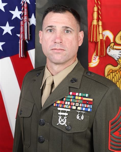 Sergeant Major Kenneth L Castille 3rd Marine Aircraft Wing Leaders