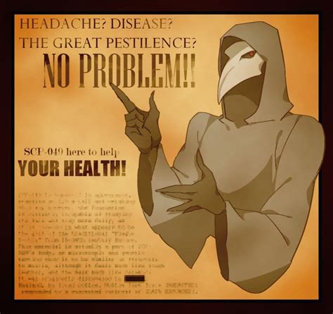 SCP 049 Poster By Retortpouch 2015 Scp 49 Plauge Doctor Doctor Stuff