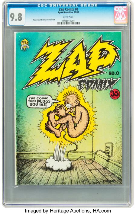 How Much Is Zap Comix 0 Worth Browse Comic Prices Heritage Auctions