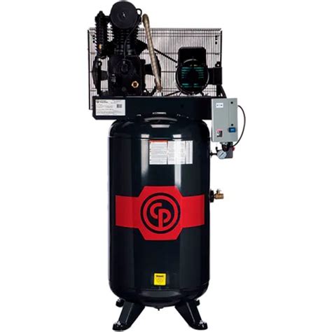 Chicago Pneumatic Two Stage Electric Air Compressor 10 Hp 120 Gal