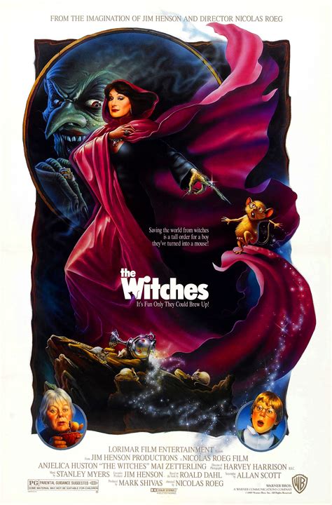 Jim Henson Roald Dahl Anne Hathaway Grimoire The Witches 1990