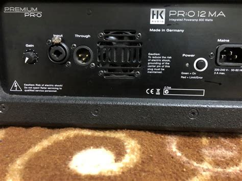 Hk Audio Pro 12 Ma Monitori