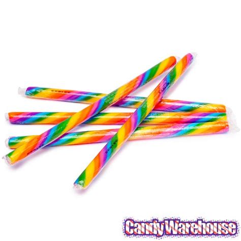 Cherry Rainbow Hard Candy Sticks 100 Piece Box Candy Sticks Online