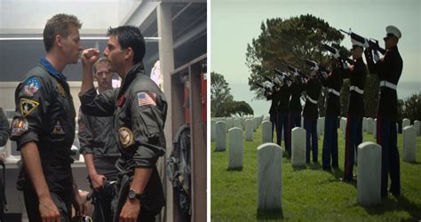 Val kilmer in top gun. paramount pictures. New Evidence Suggests That Iceman Will Die In Top Gun ...