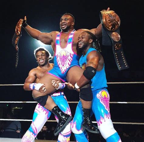 The New Day As Wwe Tag Team Champions The New Day Wwe Wwe Tag Teams