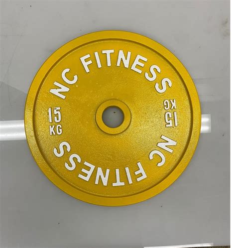 Buy Ipf 15kg Calibrated Weight Plates Pair Nc Fitness