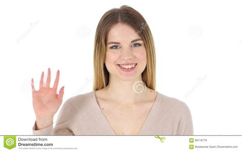 Girl Waving Hello Stock Footage And Videos 1567 Stock Videos