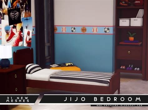 Jijo Bedroom Set At Onyx Sims Sims 4 Updates