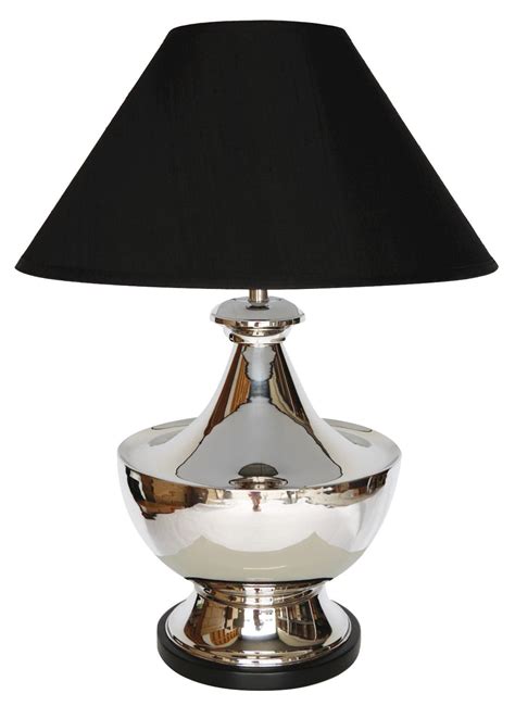 Nothing completes a living room ensemble quite like a pair of table lamps strategically placed on your end tables. New York Classic Table Lamp with Black Shade | DETAILS ...