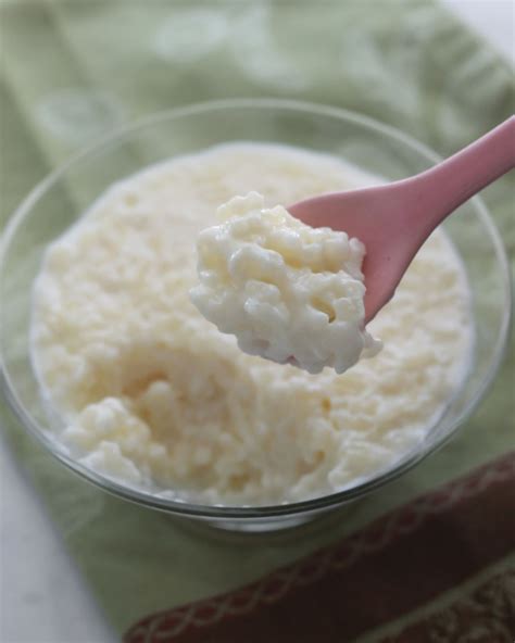 Riz au lait classique de nos grand - mères Recette