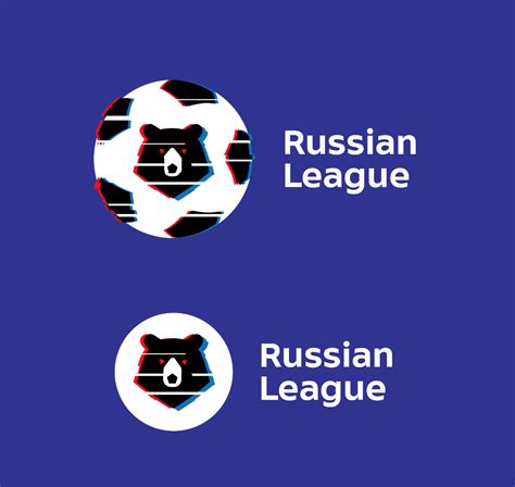 The bear is inscribed into the pentagon of the classic soccer ball. Cоздание логотипа Российской премьер-лиги