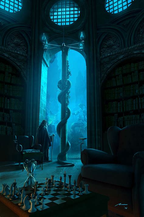 Find the best harry potter slytherin wallpaper on getwallpapers. a concept art for Harry Potter, interpretation of ...