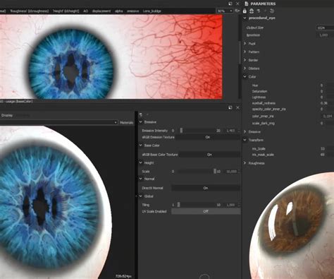 Artstation Ultimate Procedural Eye Generator Substance Designer