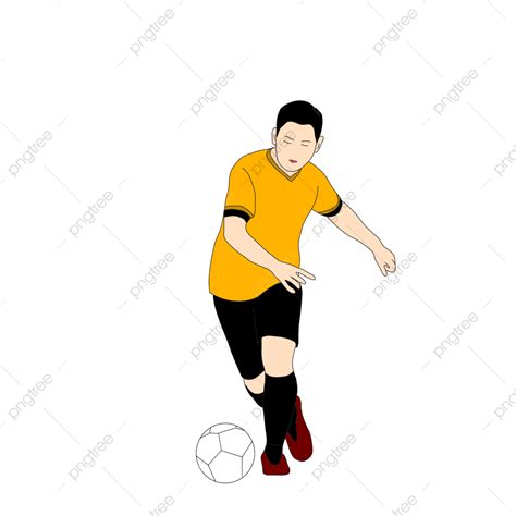 Of Football Players Clipart Png Images Illustration Of Football Player
