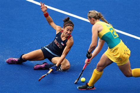 Rio De Janeiro — Once Again The United States Got Off To A Slow Start Womens Hockey Field